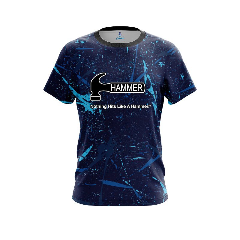 Hammer Paint Grunge CoolWick Bowling Jersey