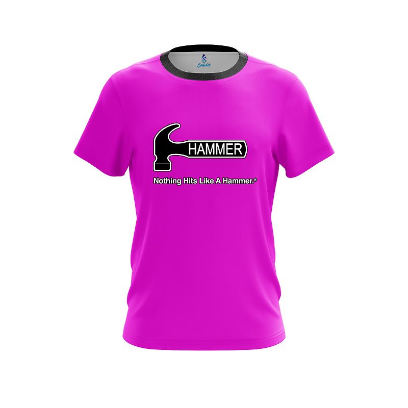 Hammer Pink  CoolWick Bowling Jersey