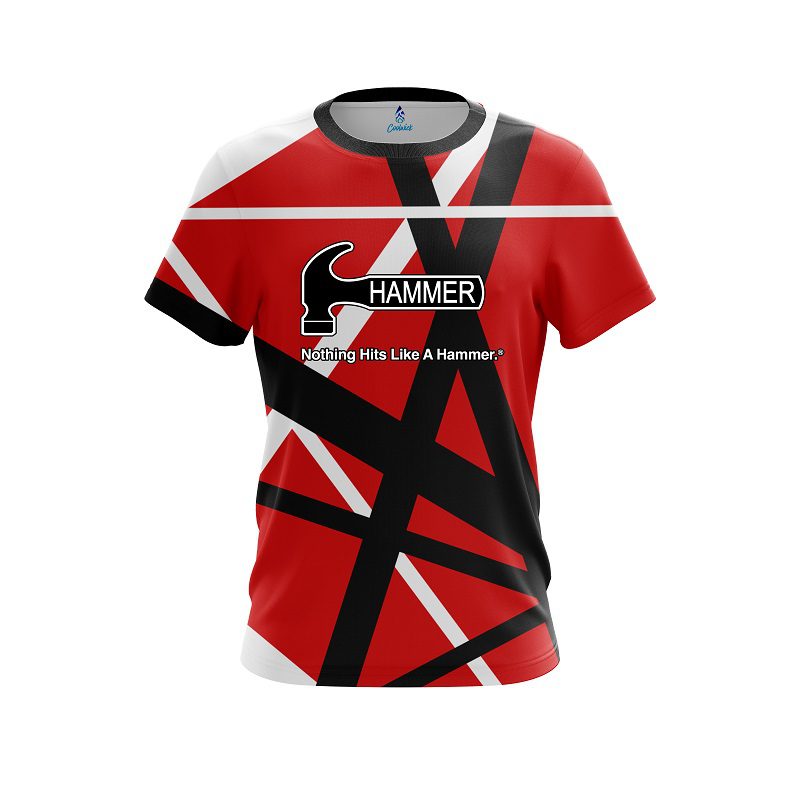 Hammer Rocker Red CoolWick Bowling Jersey
