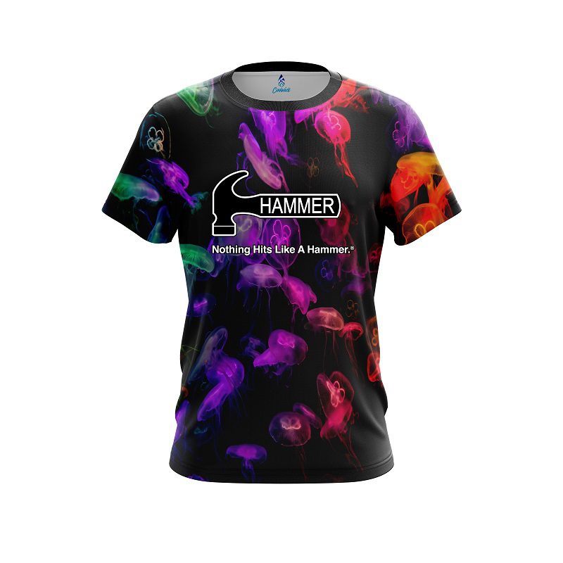 Hammer Glowing Jellyfish CoolWick Bowling Jersey