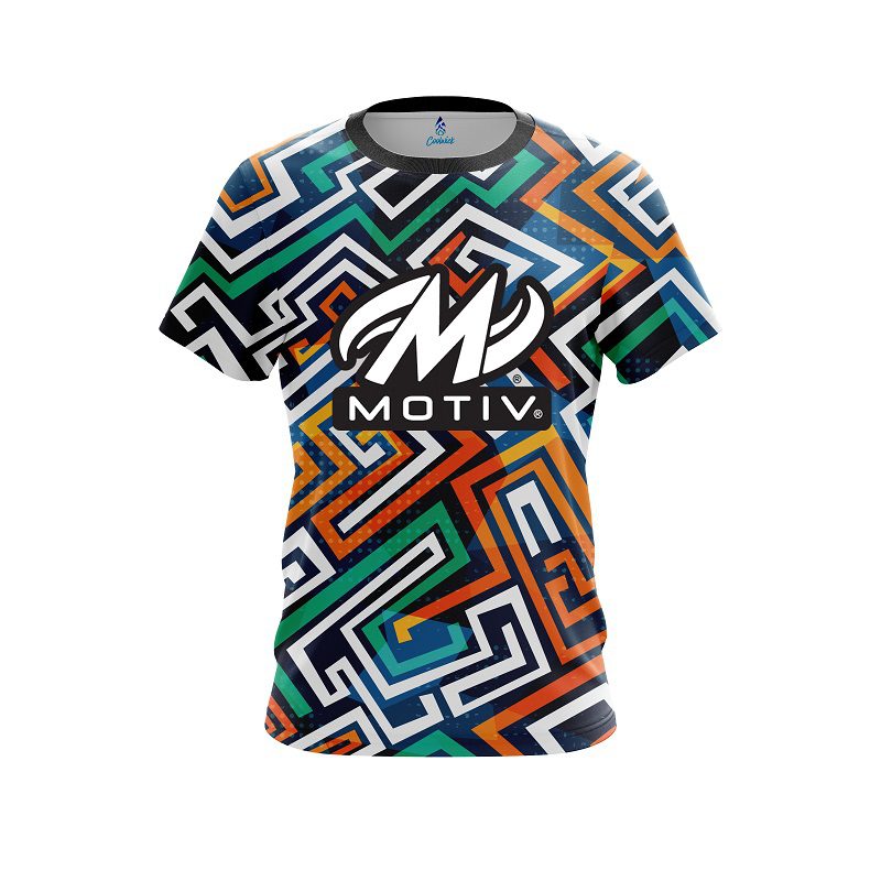 Motiv Crazy Maze CoolWick Bowling Jersey