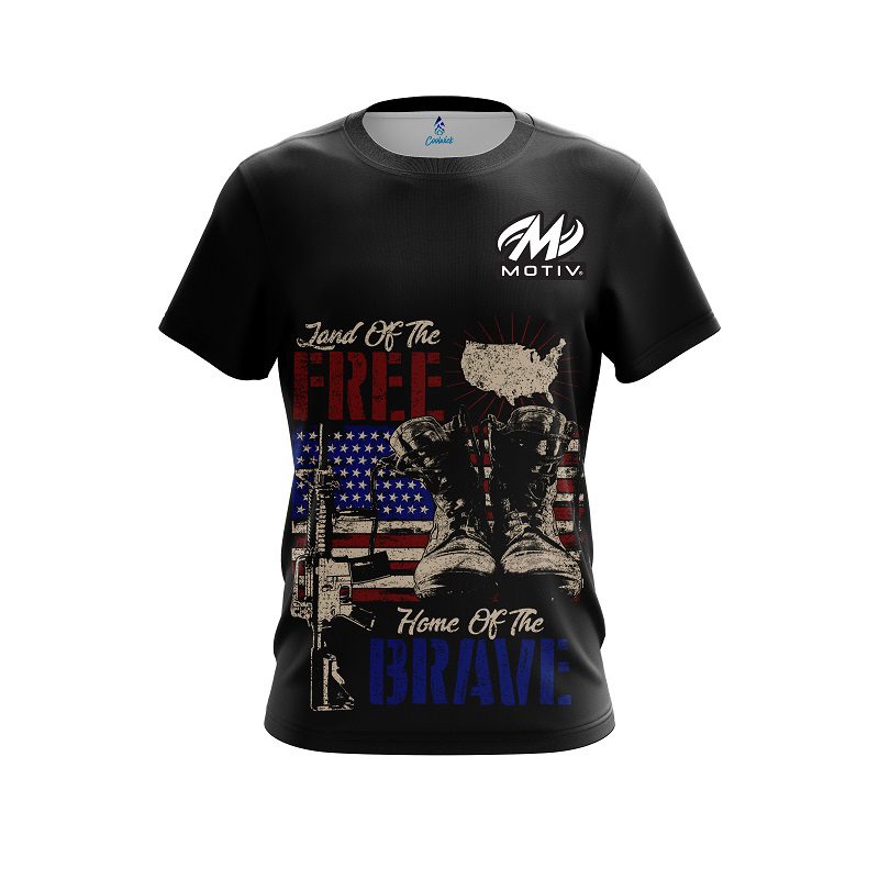 Motiv Land Of The Free CoolWick Bowling Jersey