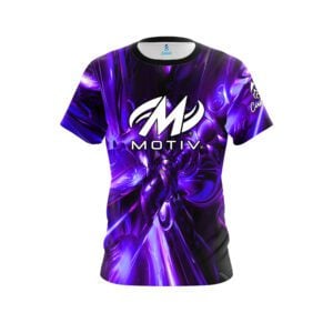 Motiv Liquid Plasma Purple CoolWick Bowling Jersey