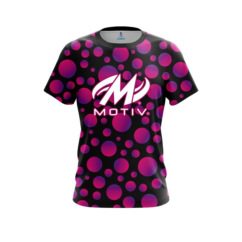 Motiv Neon Bubbles CoolWick Bowling Jersey