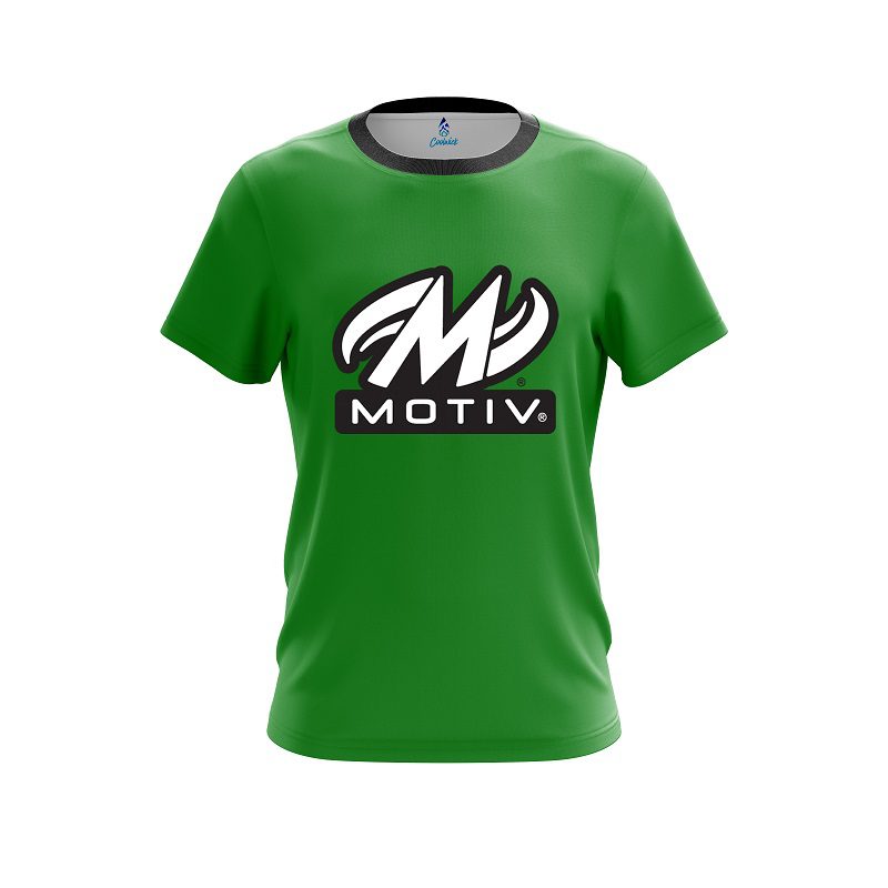 Motiv Green CoolWick Bowling Jersey