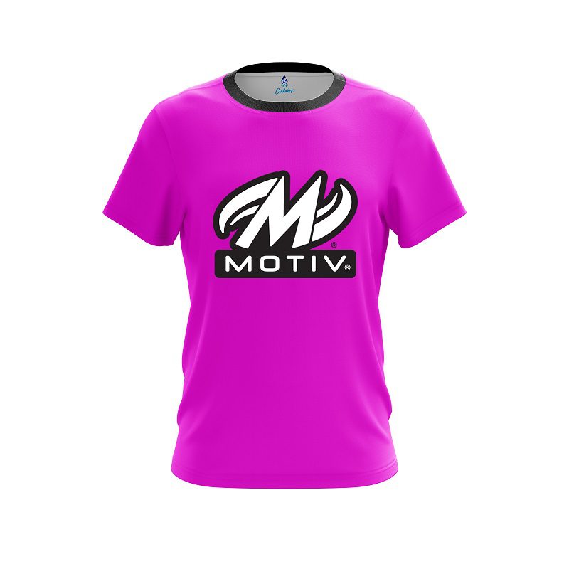 Motiv Pink CoolWick Bowling Jersey