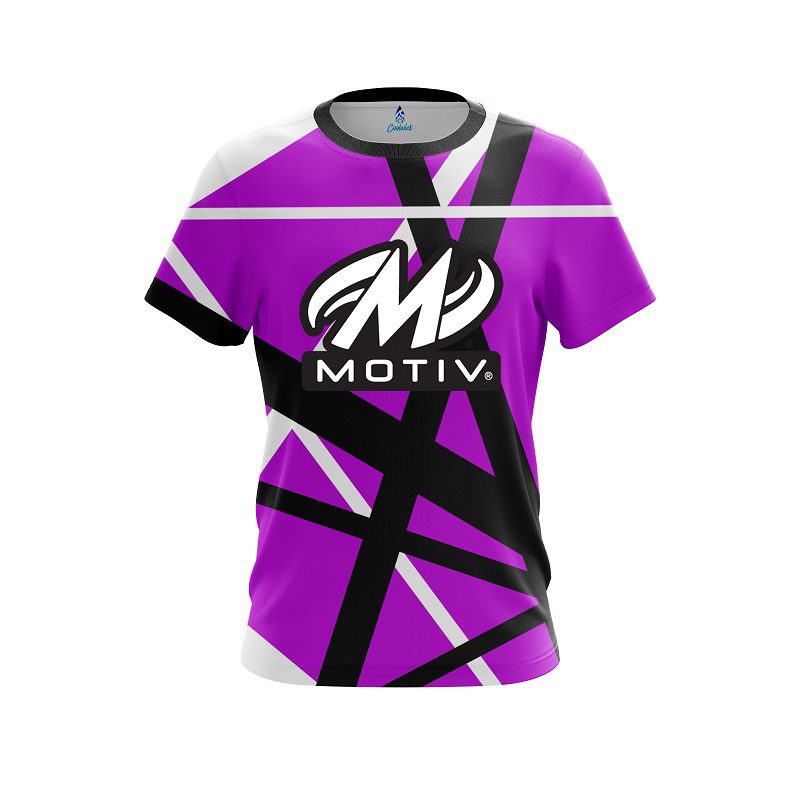 Motiv Rocker Purple CoolWick Bowling Jersey