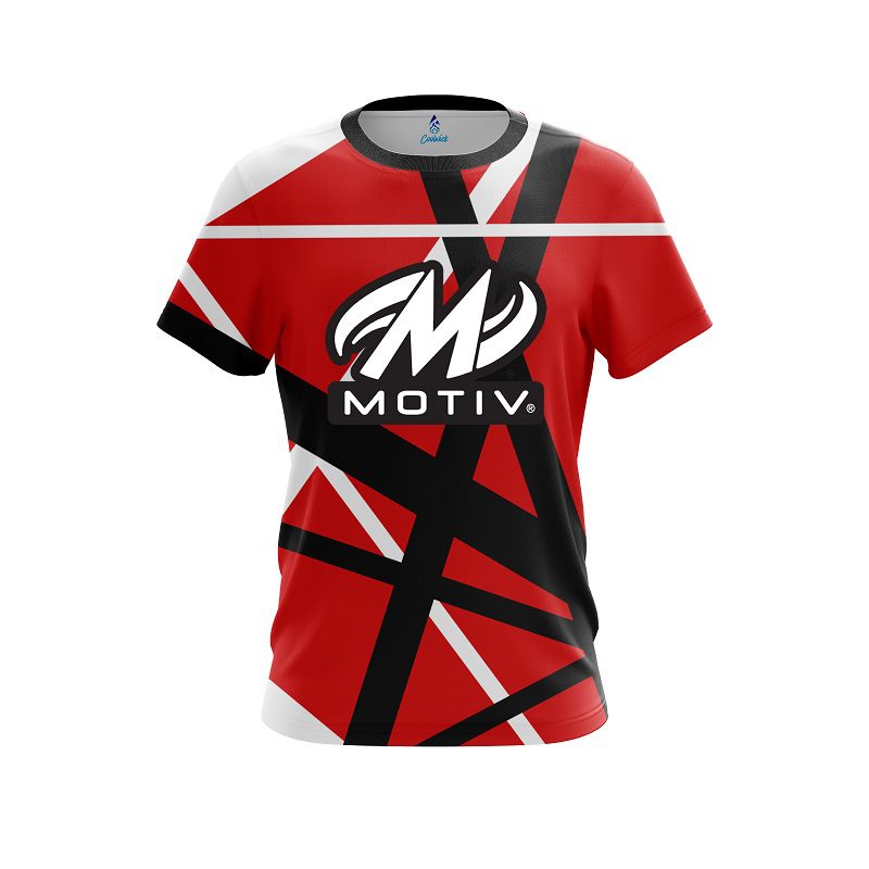 Motiv Rocker Red CoolWick Bowling Jersey