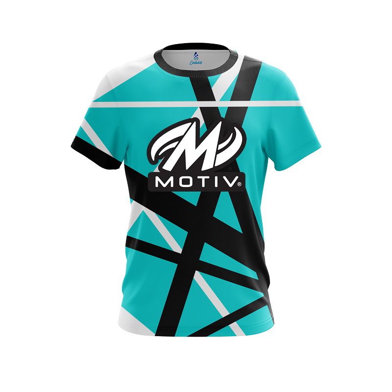 Motiv Rocker Teal  CoolWick Bowling Jersey