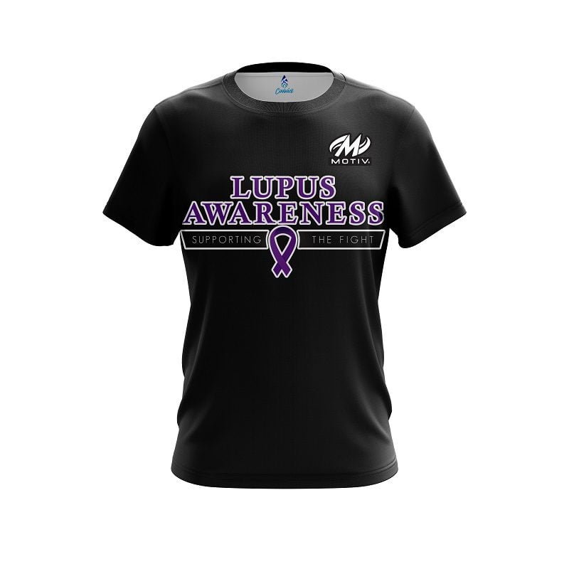 Motiv World Lupus Cancer Awareness 5 CoolWick Bowling Jersey