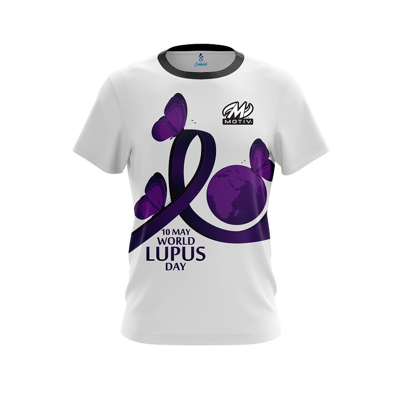 Motiv World Lupus Cancer Awareness  CoolWick Bowling Jersey