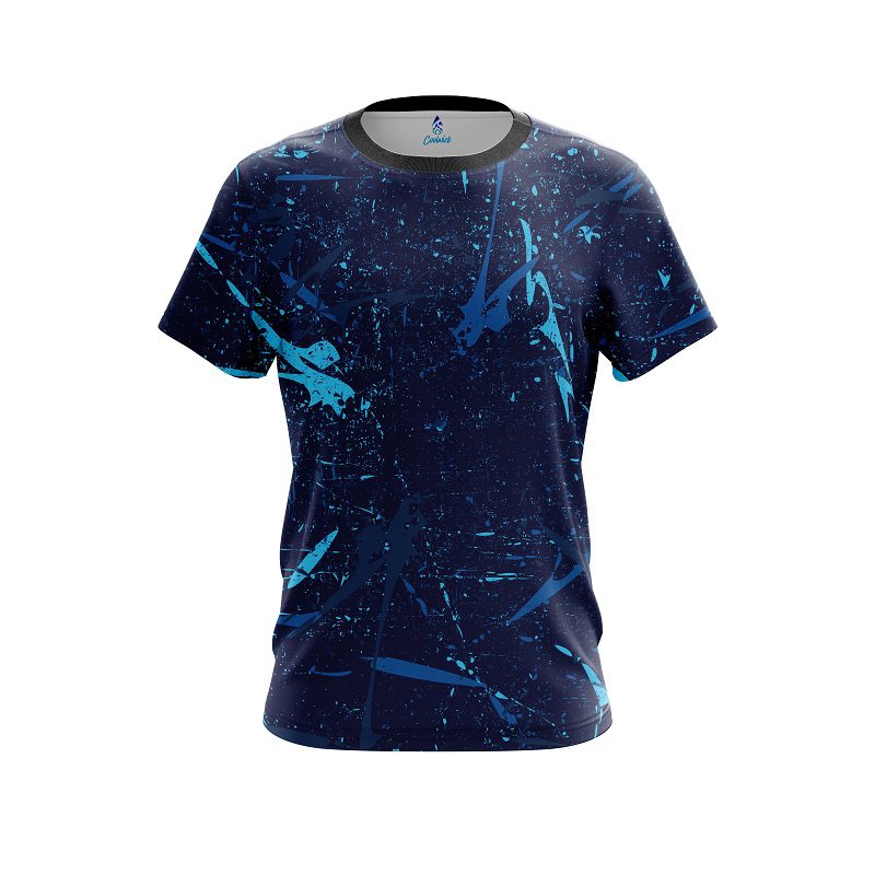 Plain Paint Grunge CoolWick Bowling Jersey