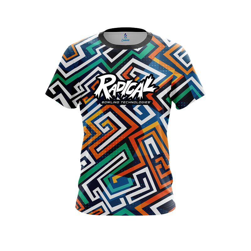 Radical Crazy Maze CoolWick Bowling Jersey