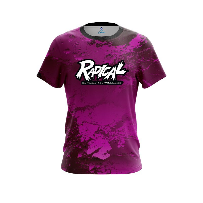 Radical Graphite Pink CoolWick Bowling Jersey