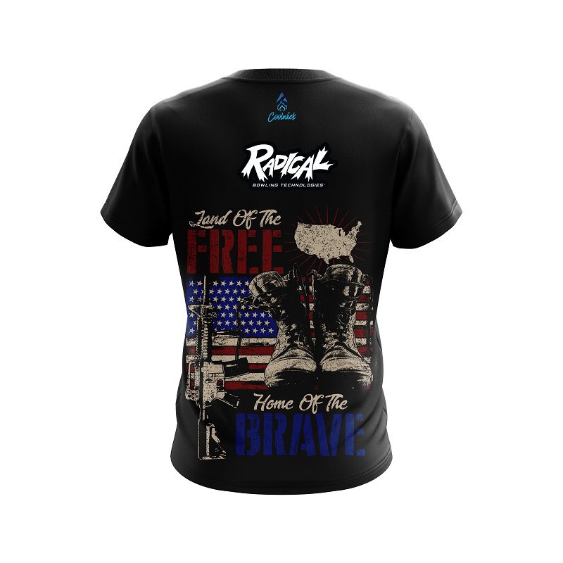 Radical Land Of The Free CoolWick Bowling Jersey - Image 2