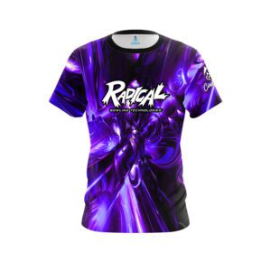 Radical Liquid Plasma Purple CoolWick Bowling Jersey