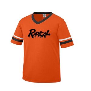 Radical Men's Orange 50/50 Coolwick Bowling T-Shirt