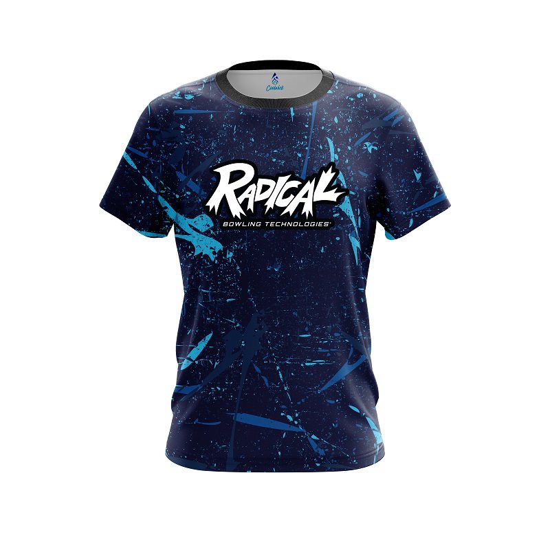 Radical Paint Grunge CoolWick Bowling Jersey