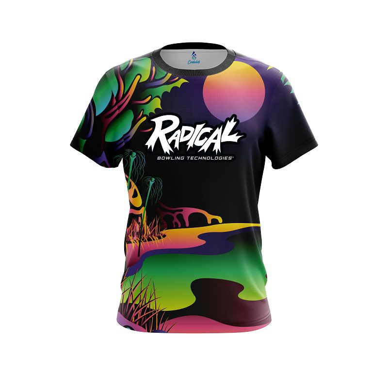 Radical Psychedelic Lakeside CoolWick Bowling Jersey