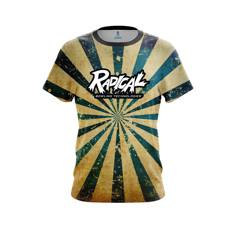 Radical Retro Grunge 2 CoolWick Bowling Jersey