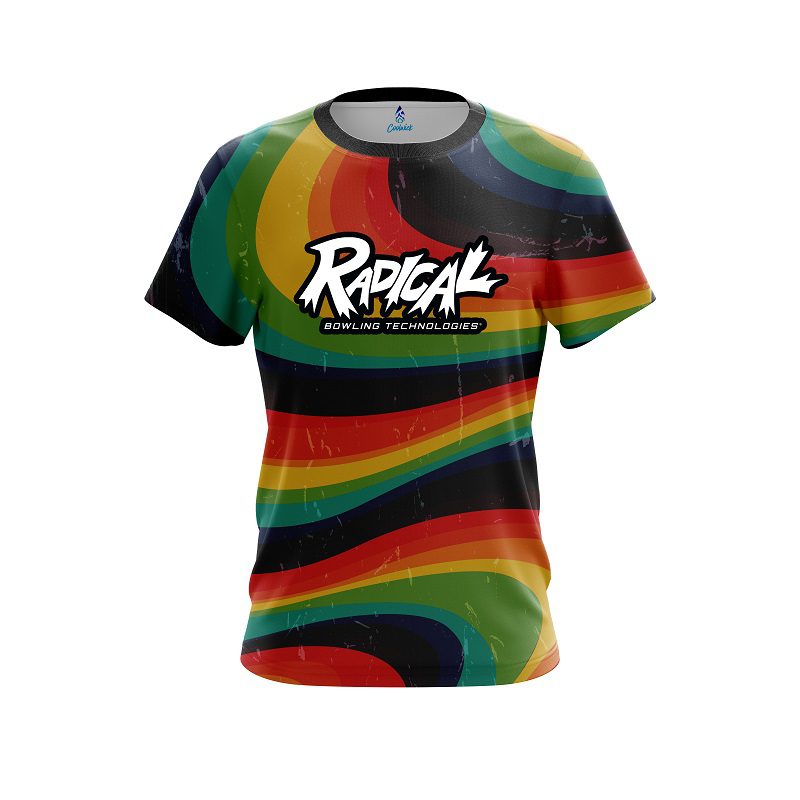 Radical Retro Grunge CoolWick Bowling Jersey