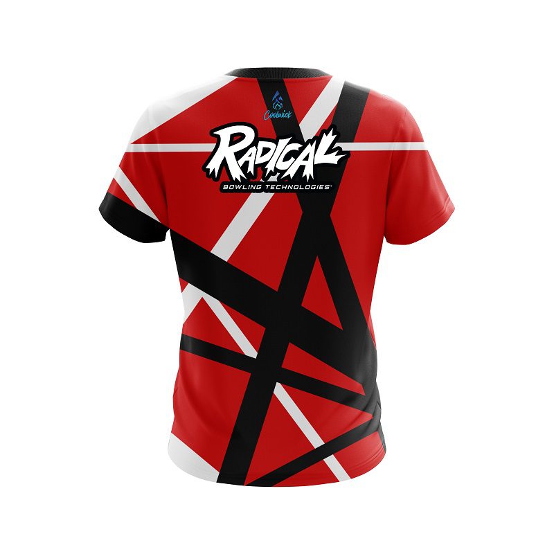 Radical Rocker Red CoolWick Bowling Jersey - Image 2