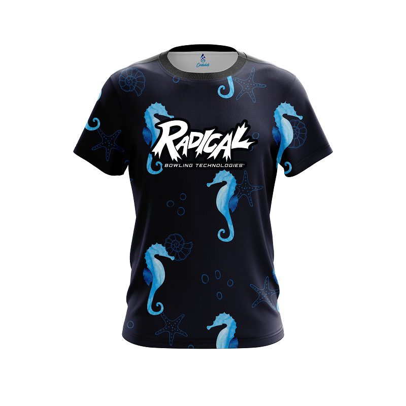 Radical Underwater Seahorse CoolWick Bowling Jersey
