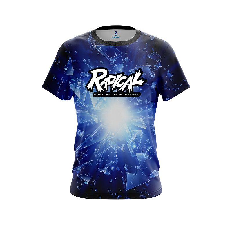Radical Shattered Glass CoolWick Bowling Jersey