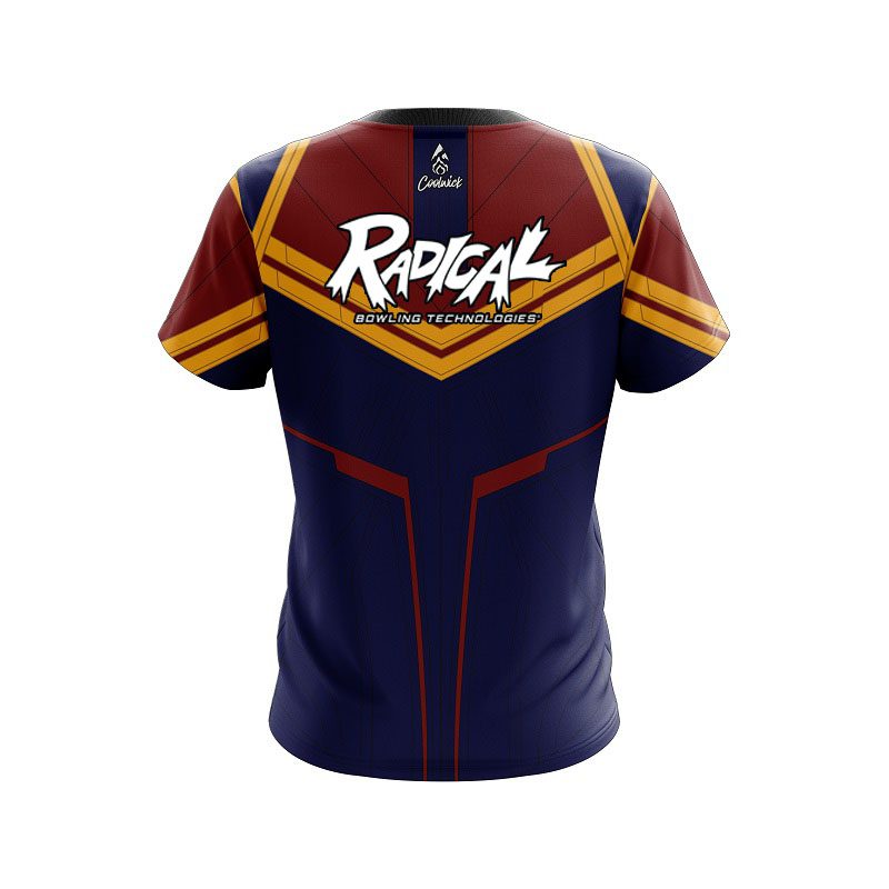 Radical Super Hero 7 CoolWick Bowling Jersey - Image 2