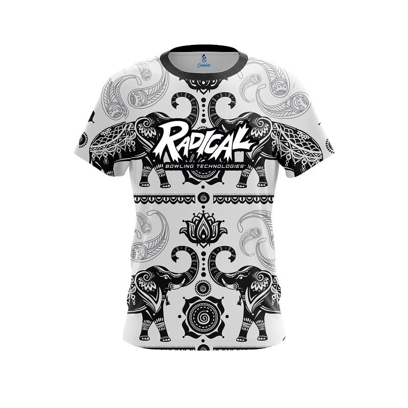 Radical Tribal Elephants CoolWick Bowling Jersey