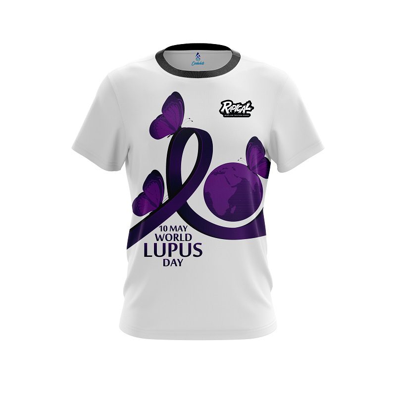 Radical World Lupus Cancer Awareness  CoolWick Bowling Jersey