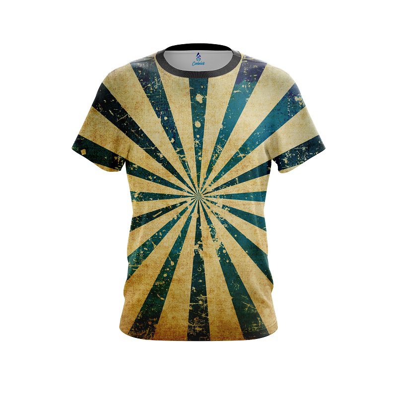 Plain Retro Grunge 2 CoolWick Bowling Jersey