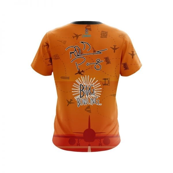 Rhino Page Big Bowling Travel In Style Replica CoolWick Bowling Jersey - Image 2