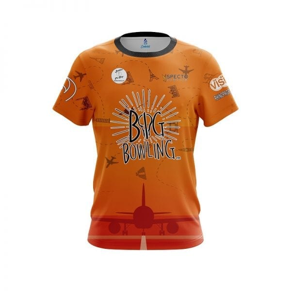 Rhino Page Big Bowling Travel In Style Replica CoolWick Bowling Jersey