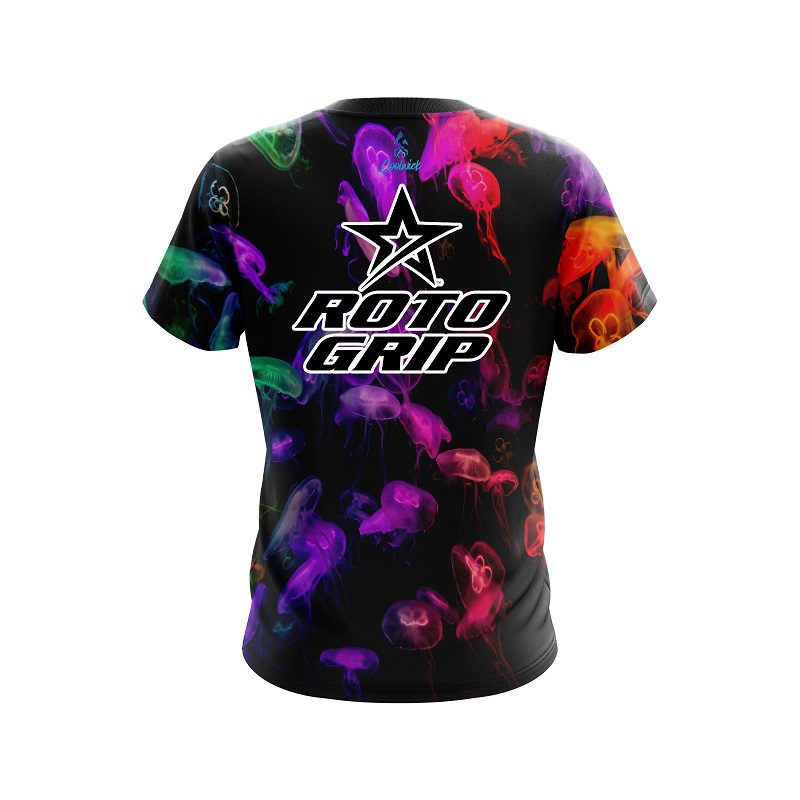 Roto Grip Glowing Jellyfish CoolWick Bowling Jersey - Image 2