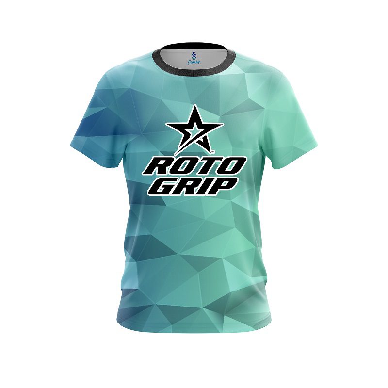 Roto Grip Icy Blue CoolWick Bowling Jersey