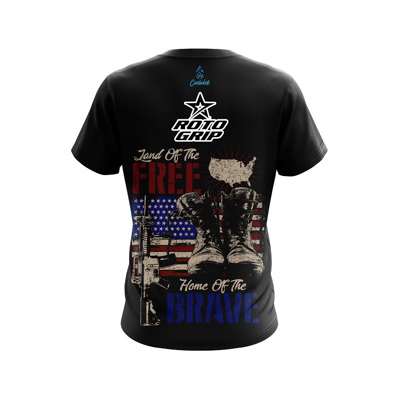 Roto Grip Land Of The Free CoolWick Bowling Jersey - Image 2