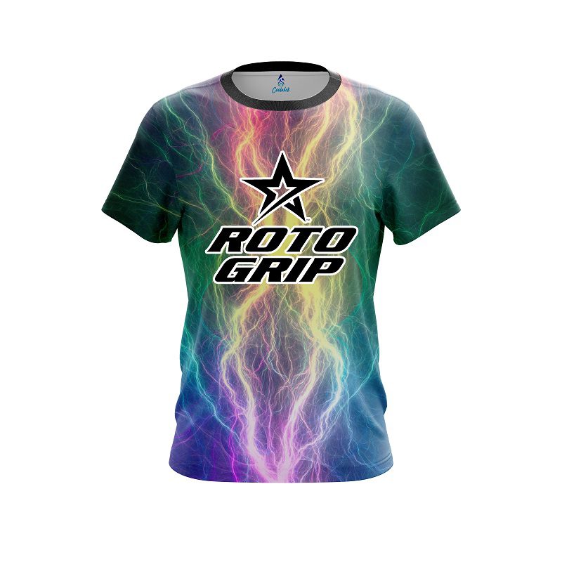 Roto Grip Multi Color Electric CoolWick Bowling Jersey