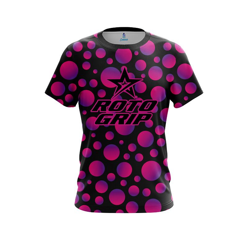 Roto Grip Neon Bubbles CoolWick Bowling Jersey