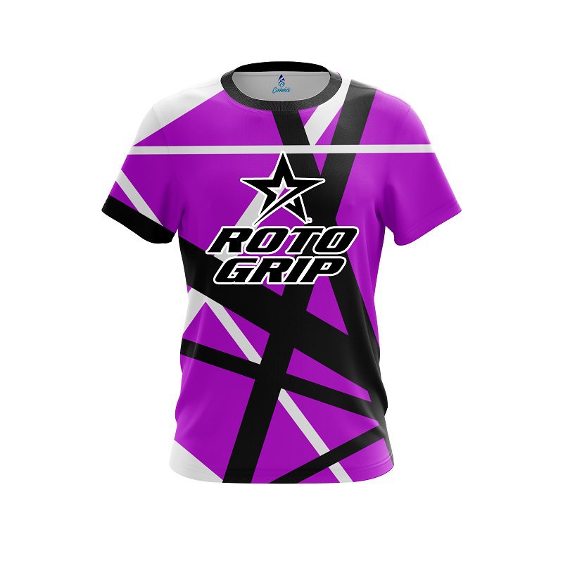 Roto Grip Rocker Purple CoolWick Bowling Jersey