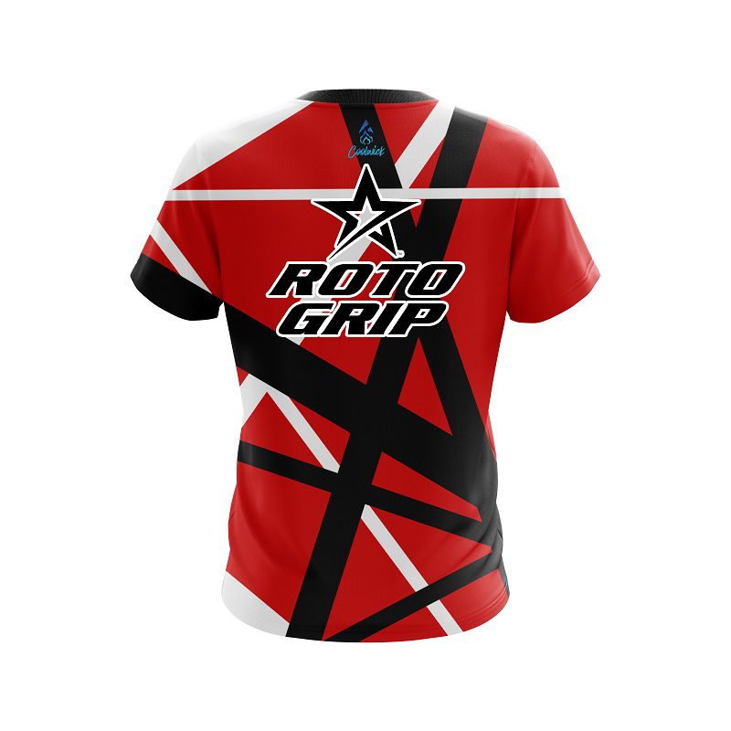 Roto Grip Rocker Red CoolWick Bowling Jersey - Image 2