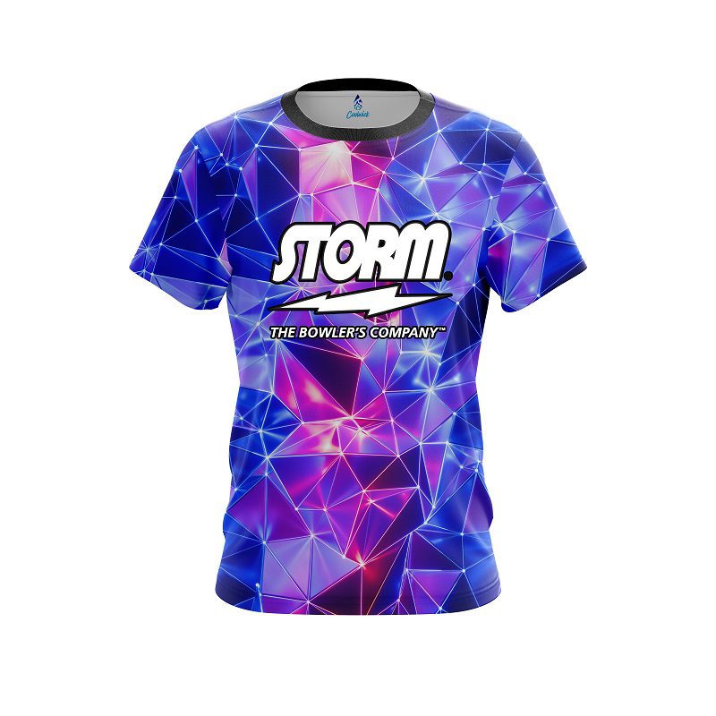 Storm Color Hex CoolWick Bowling Jersey