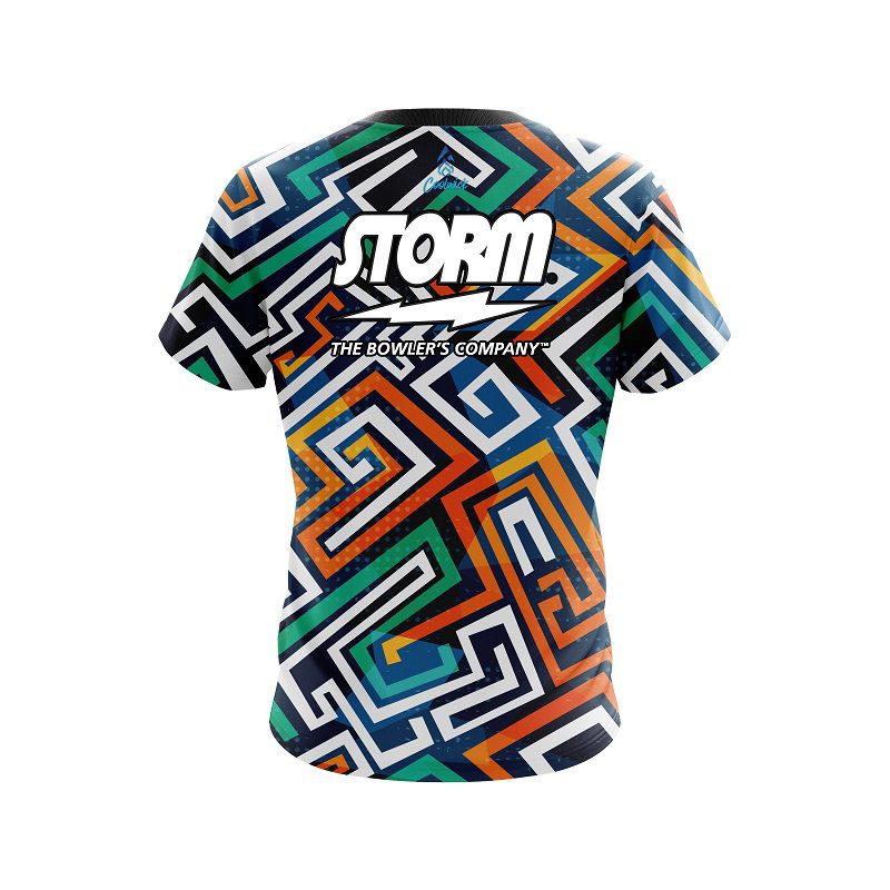 Storm Crazy Maze CoolWick Bowling Jersey - Image 2