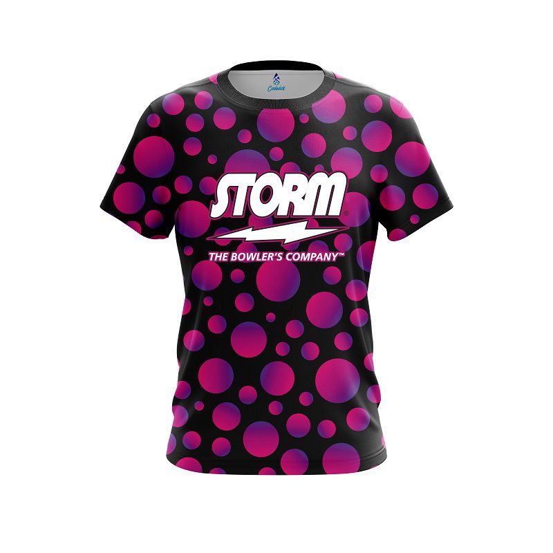 Storm Neon Bubbles CoolWick Bowling Jersey