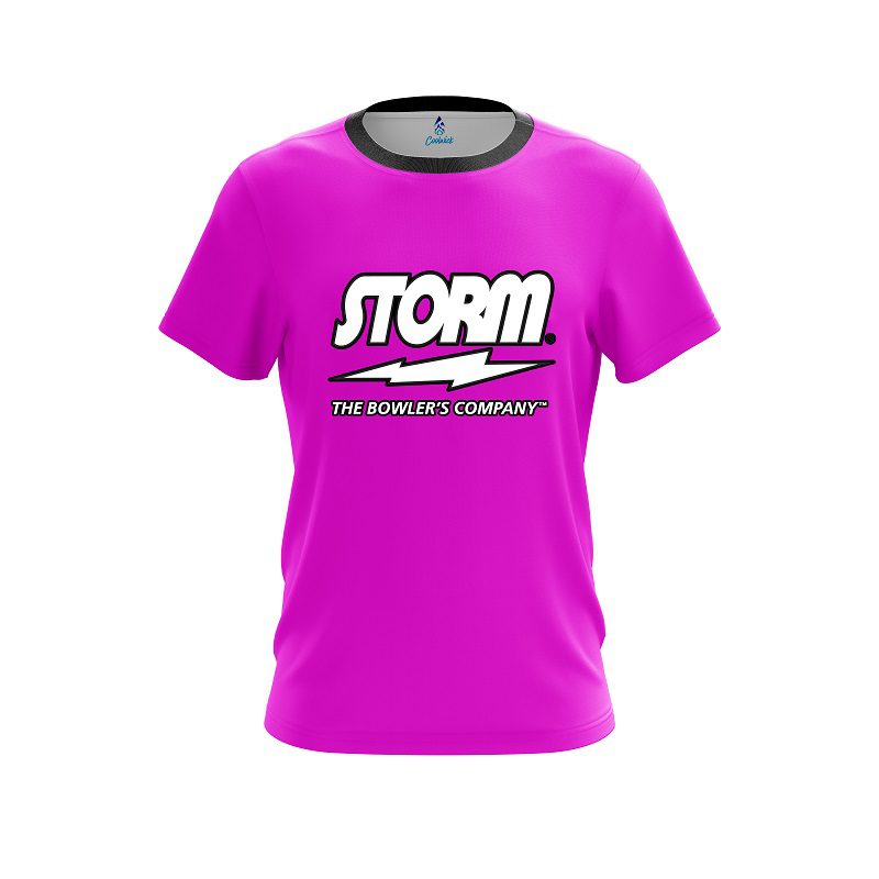 Storm Pink CoolWick Bowling Jersey