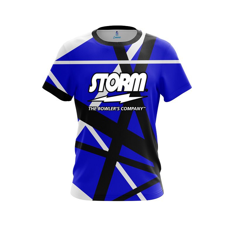 Storm Rocker Blue CoolWick Bowling Jersey