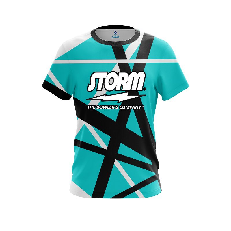 Storm Rocker Teal CoolWick Bowling Jersey