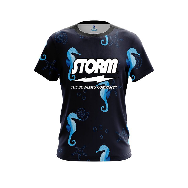 Storm Underwater Seahorse CoolWick Bowling Jersey