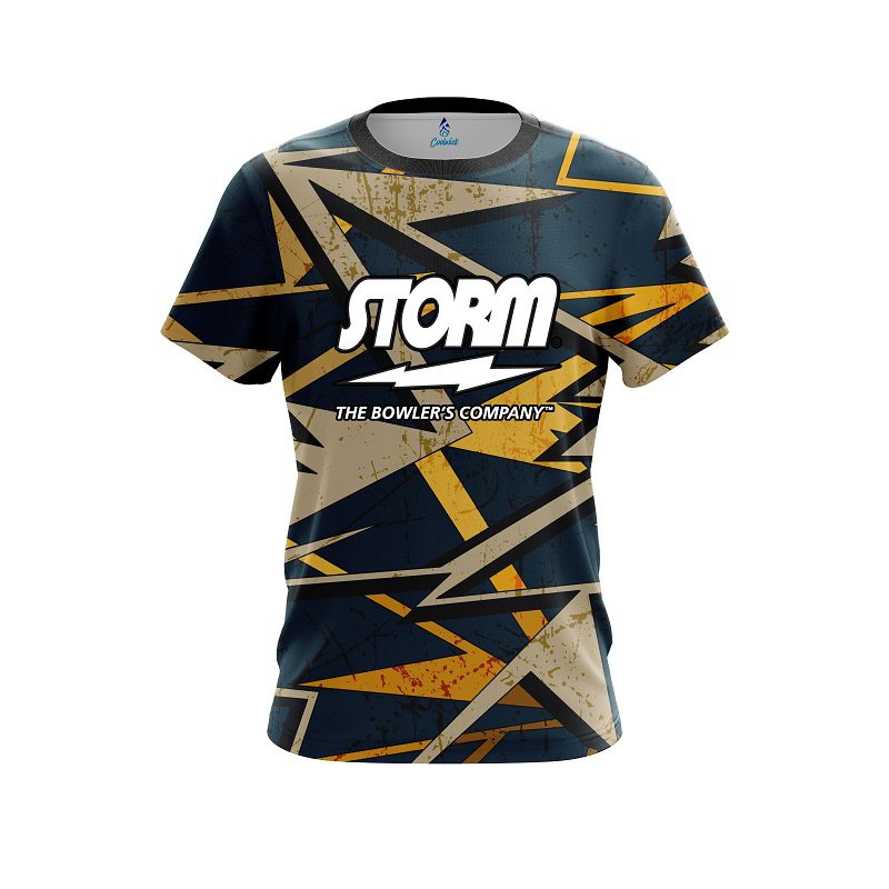 Storm Triangular Grafitti CoolWick Bowling Jersey