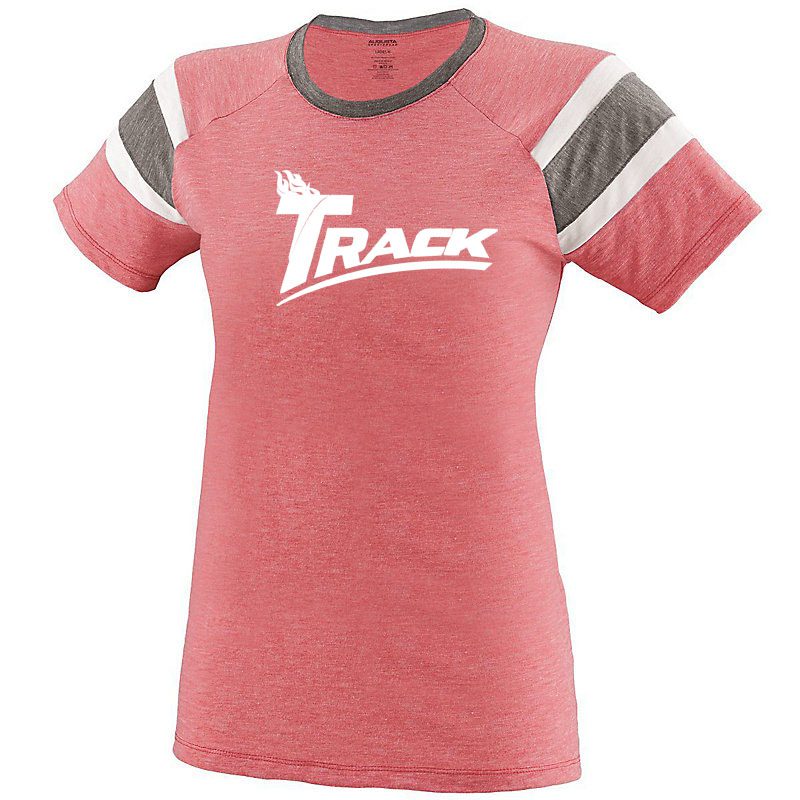 Track Women's 910A Red Coolwick Bowling T-Shirt